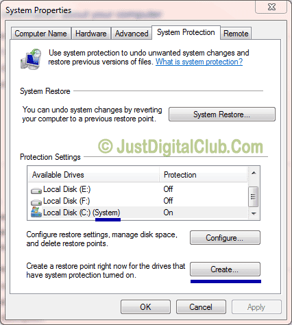 Local Disk Which Contain System Data