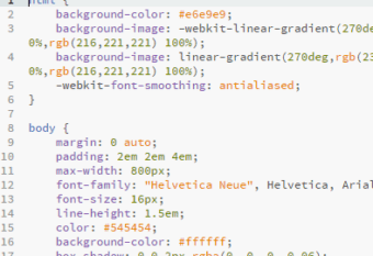 Editing CSS Using Brackets