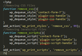 Removing Unwanted CSS And JavaScript From WordPress Site