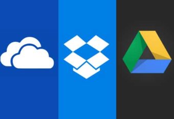 OneDrive DropBox Google Drive