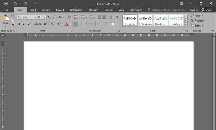 The Dark Mode In Microsoft Office